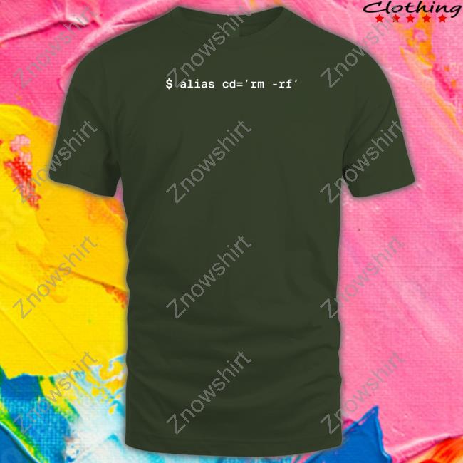 $ Alias Cd=Rm-Rf T Shirt Jess Jessicasachs