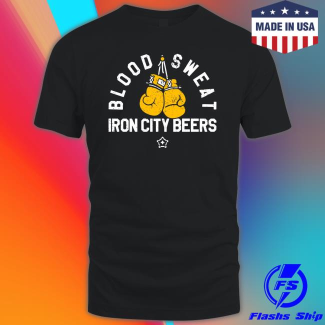 Blood Sweat & Iron City Beers Shirt