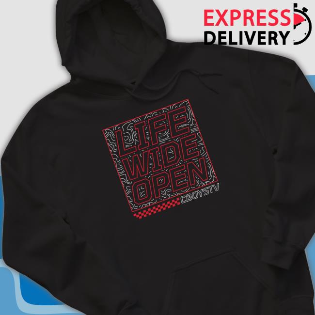 Life Wide Open Hoodie