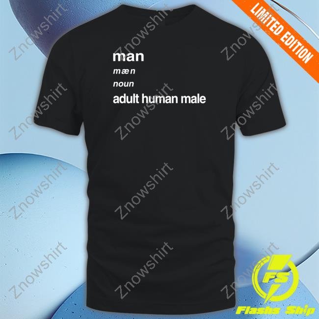 Oli London Man Maen Noun Adult Human Male T-Shirt