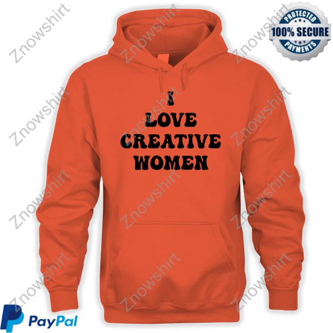 I Love Creative Women T Shirt