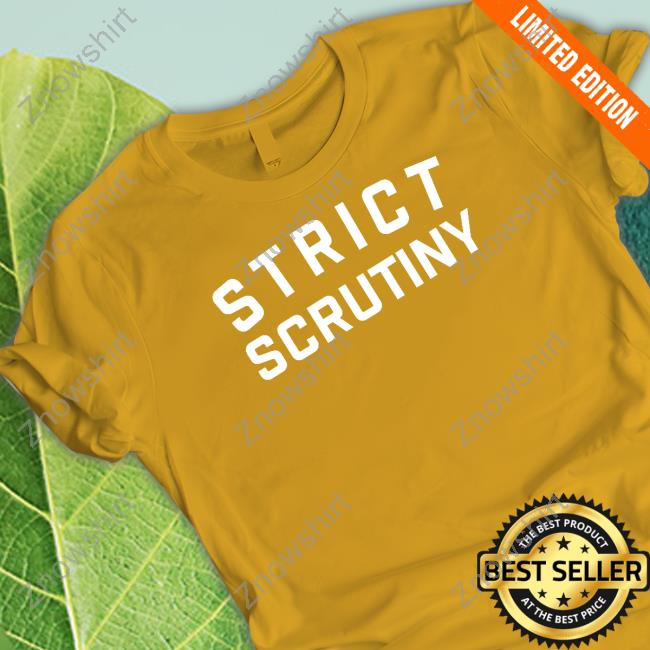 Official Strict Scrutiny Logo T Shirts