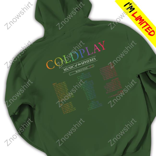 Coldplay Love Button Long Sleeved T Shirt