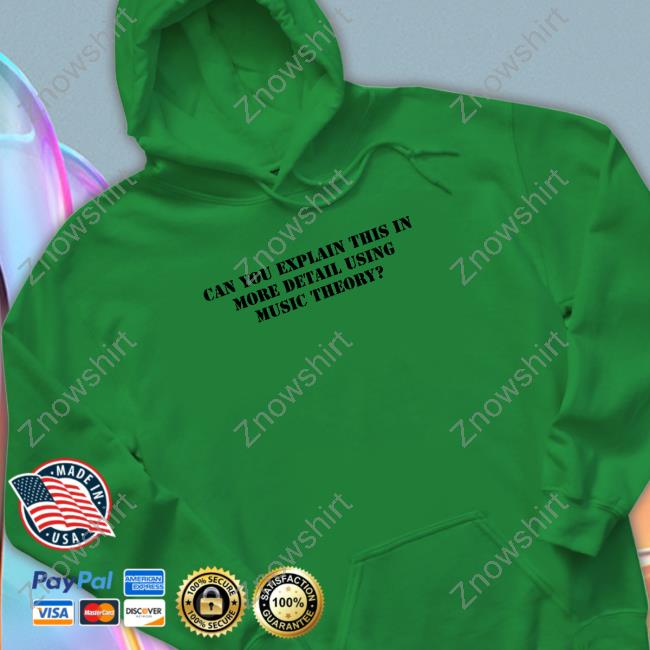 Can You Explain This In More Detail Using Music Theory Hoodies