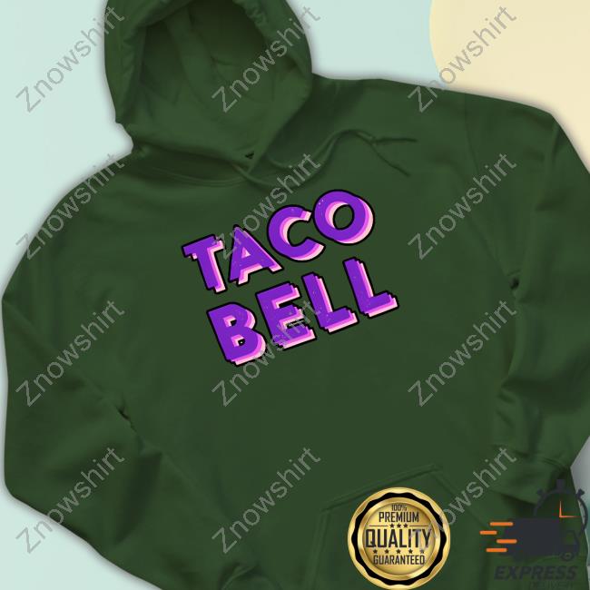 Official Taco Bell Taco Shop Taco Bell Distress Logo Tee