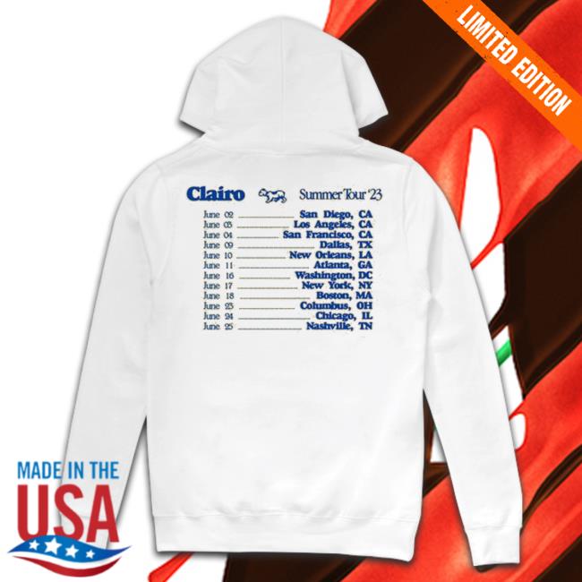 Clairo Summer Tour 2023 Shirt