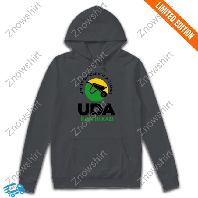 Official Ali Hassan Joho United Democratic Alliance Uda Kazi Ni Kazi Long Sleeve Tee