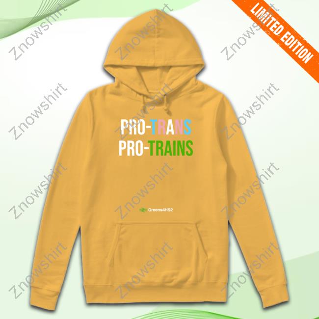 Official Greens4hs2 Pro Shop Trans Pro Trains Long Sleeve Tee Gareth Dennis