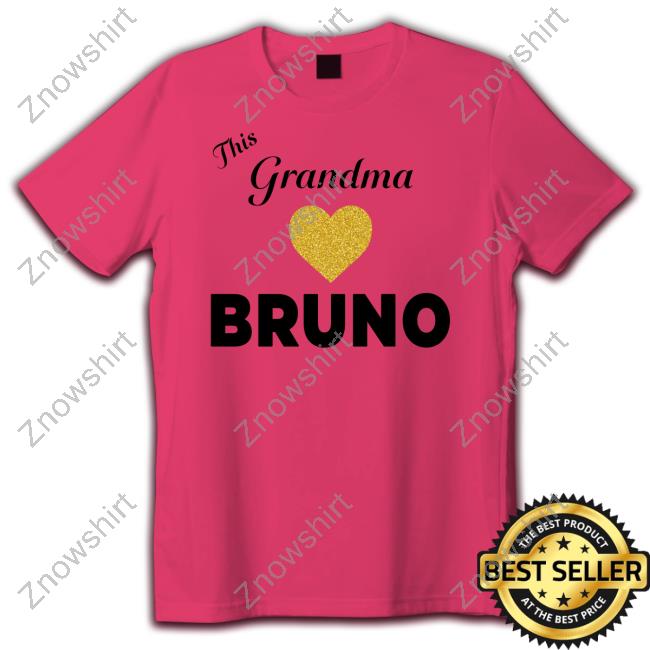 Official Bruno Mars This Grandma Bruno T-Shirt