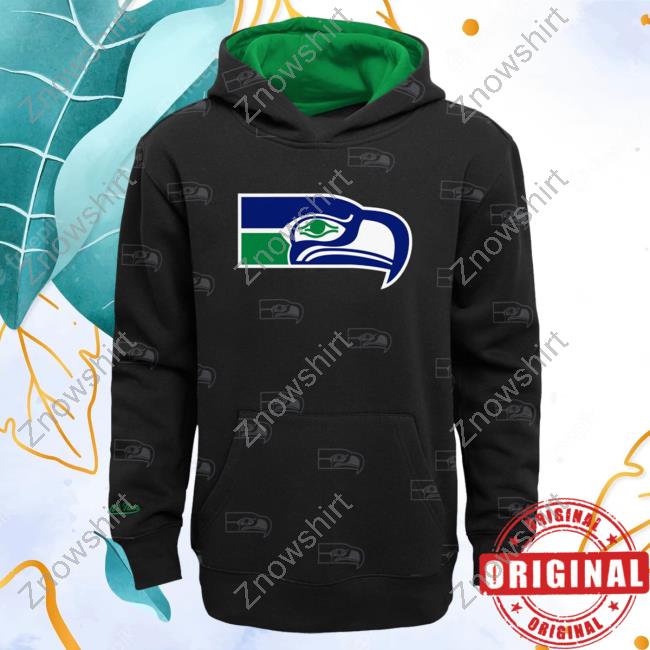 Official Dick's Sporting Goods Clothing Shop Store Mitchell & Ness Seattle Seahawks All Over Print Black Hoodie 3D AOP Dickssportinggoods Merch