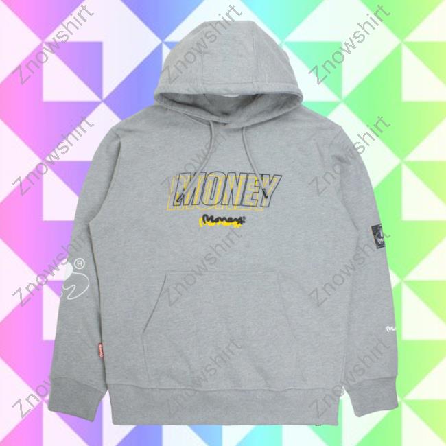 Official Money Clothing Compound Logo Crewneck Sweatshirt Grey