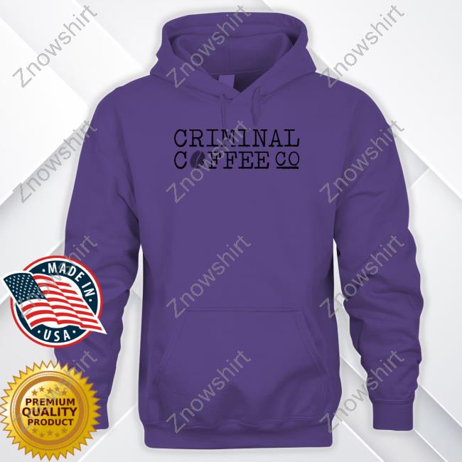 Criminal Coffee Logo Hoodie