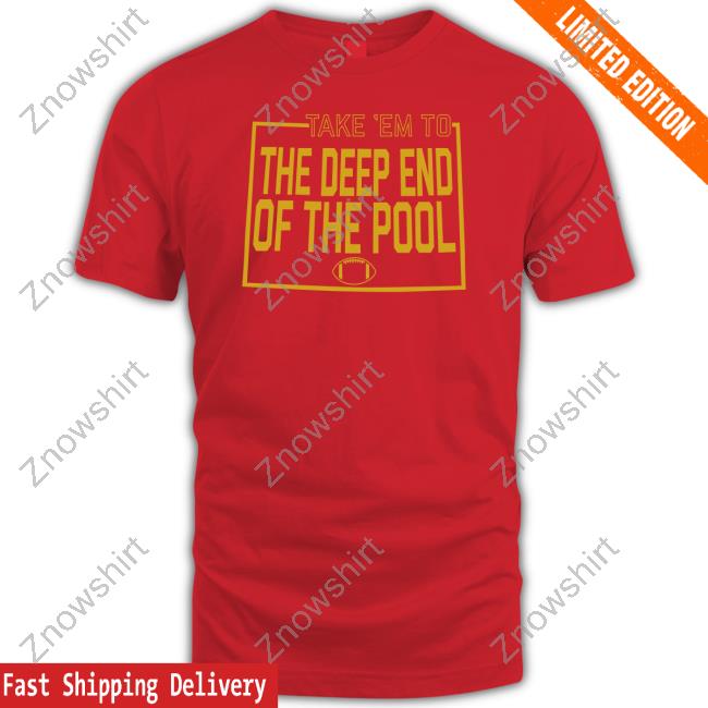 Take Em To The Deep End Of The Pool Hooded Sweatshirt