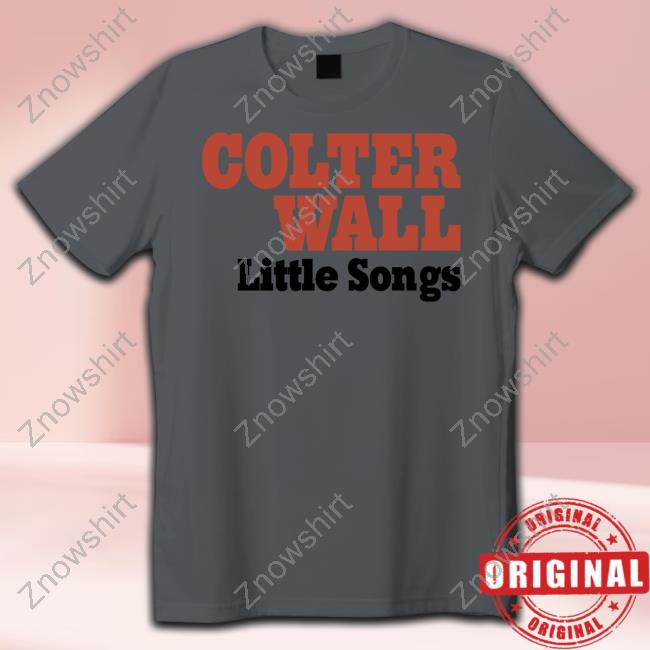 Colter Wall Little Songs Album T Shirt