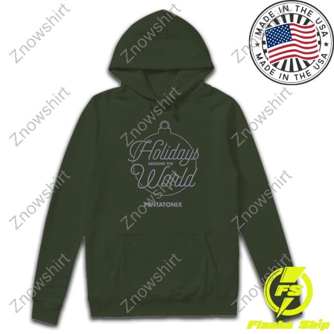 Official Pentatonix Holiday Around The World Hoodie