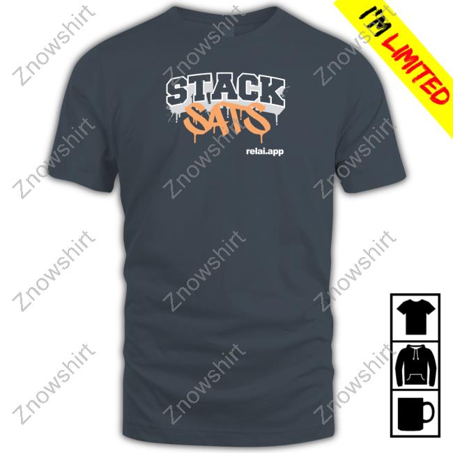 Stack Sats Relai App Shirt