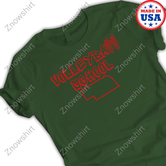 Official Nebraska Volleyball School Shirts