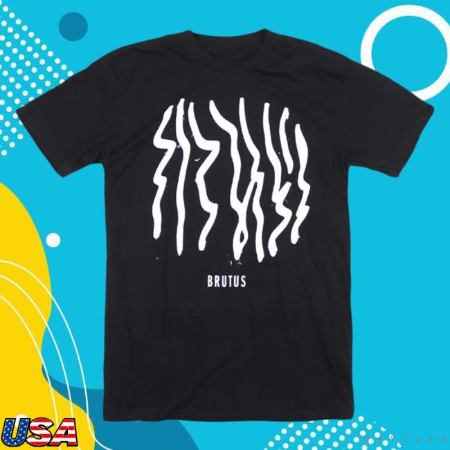 Official Hello Merch Brutus Nest Front Print Black Shirt